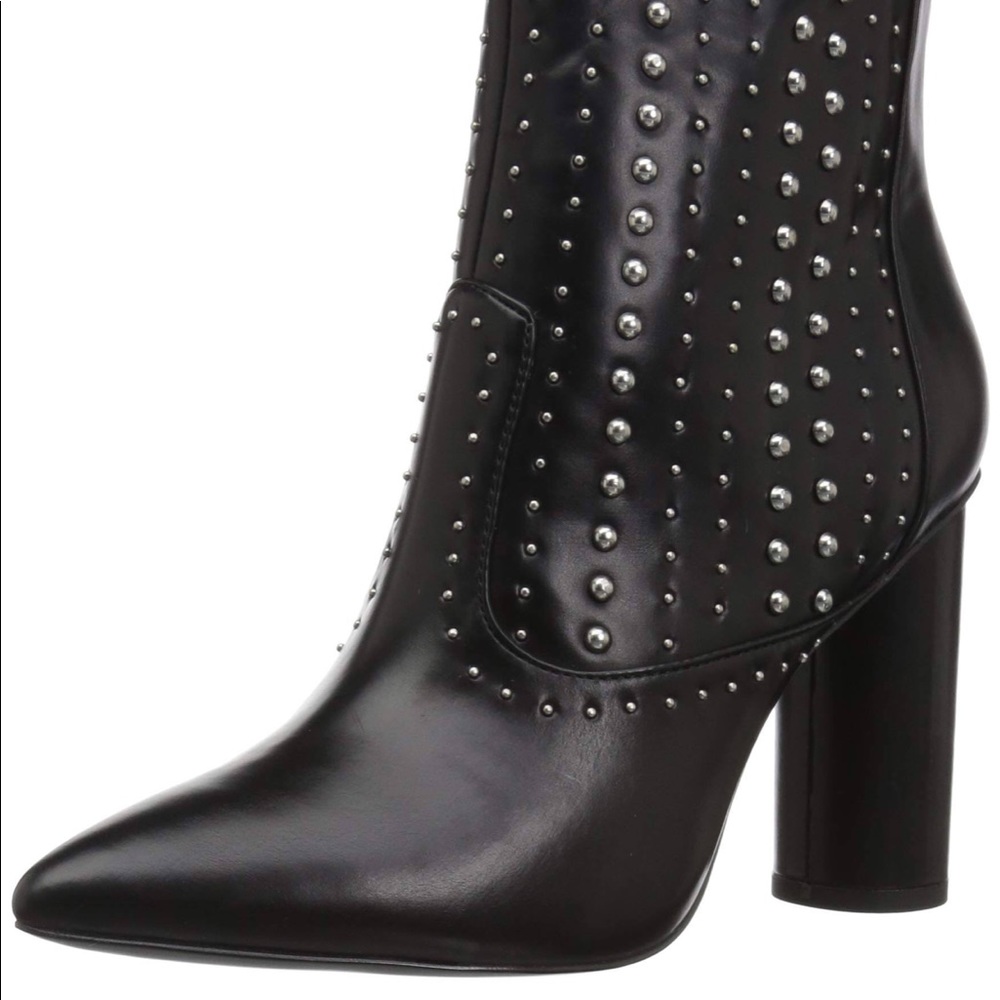 BCBGeneration Hollis Studded Block Heel Booties